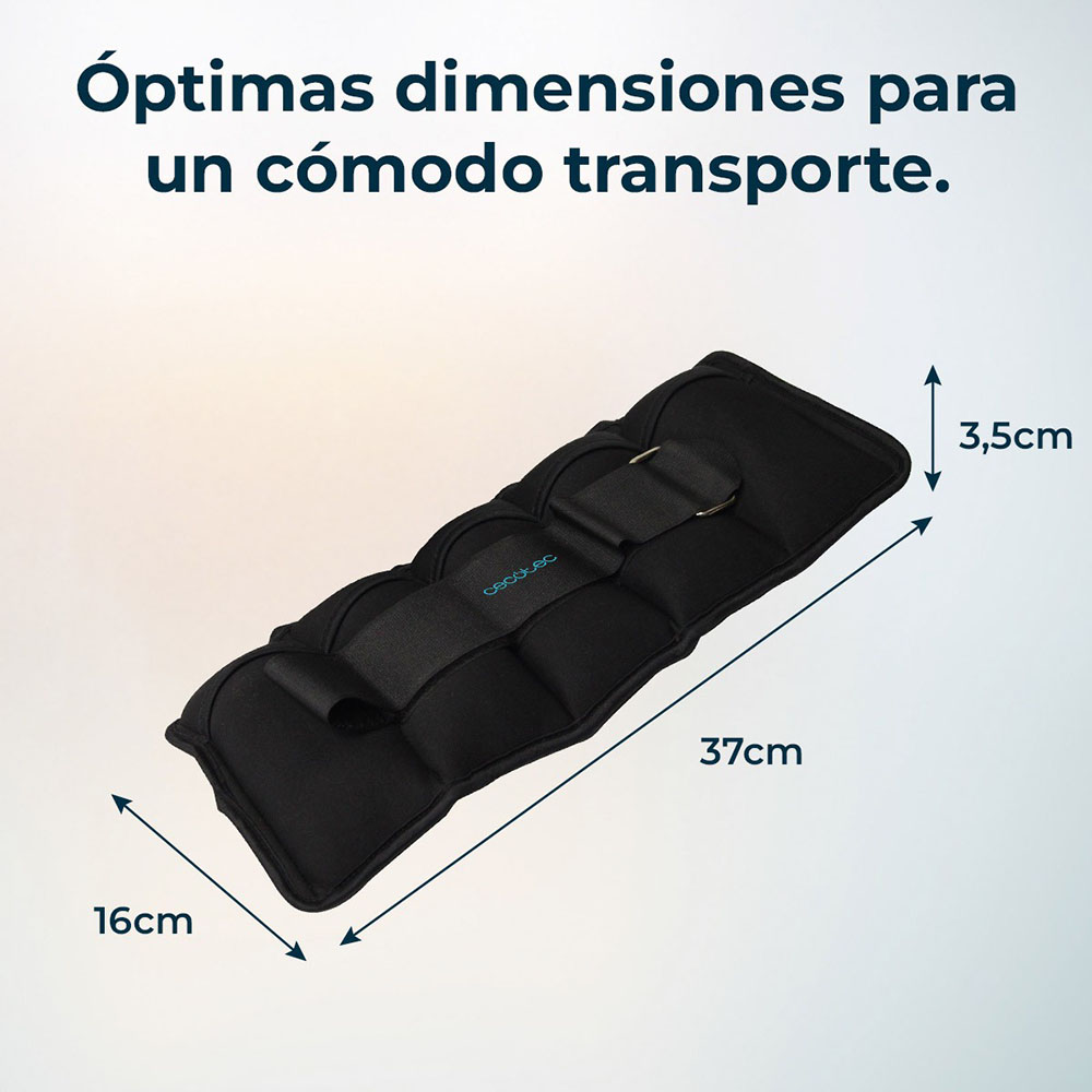 Утяжелители CECOTEC Drumfit AnkleBell 2500 Neo 2 шт x 2,5 кг (CCTC-07208) Вид спорта, активности фитнес