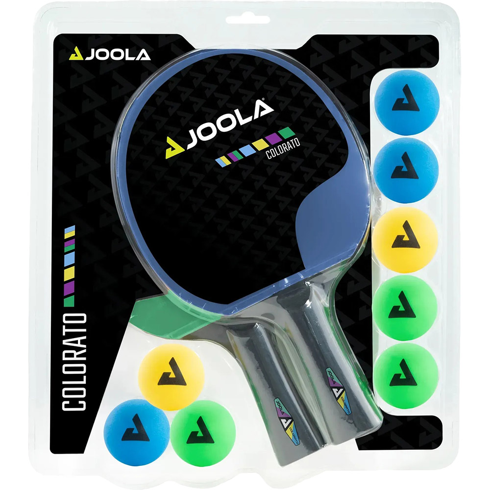 Покупка Набір для настільного тенісу JOOLA Colorato 2 Bats 8 Balls (54814)