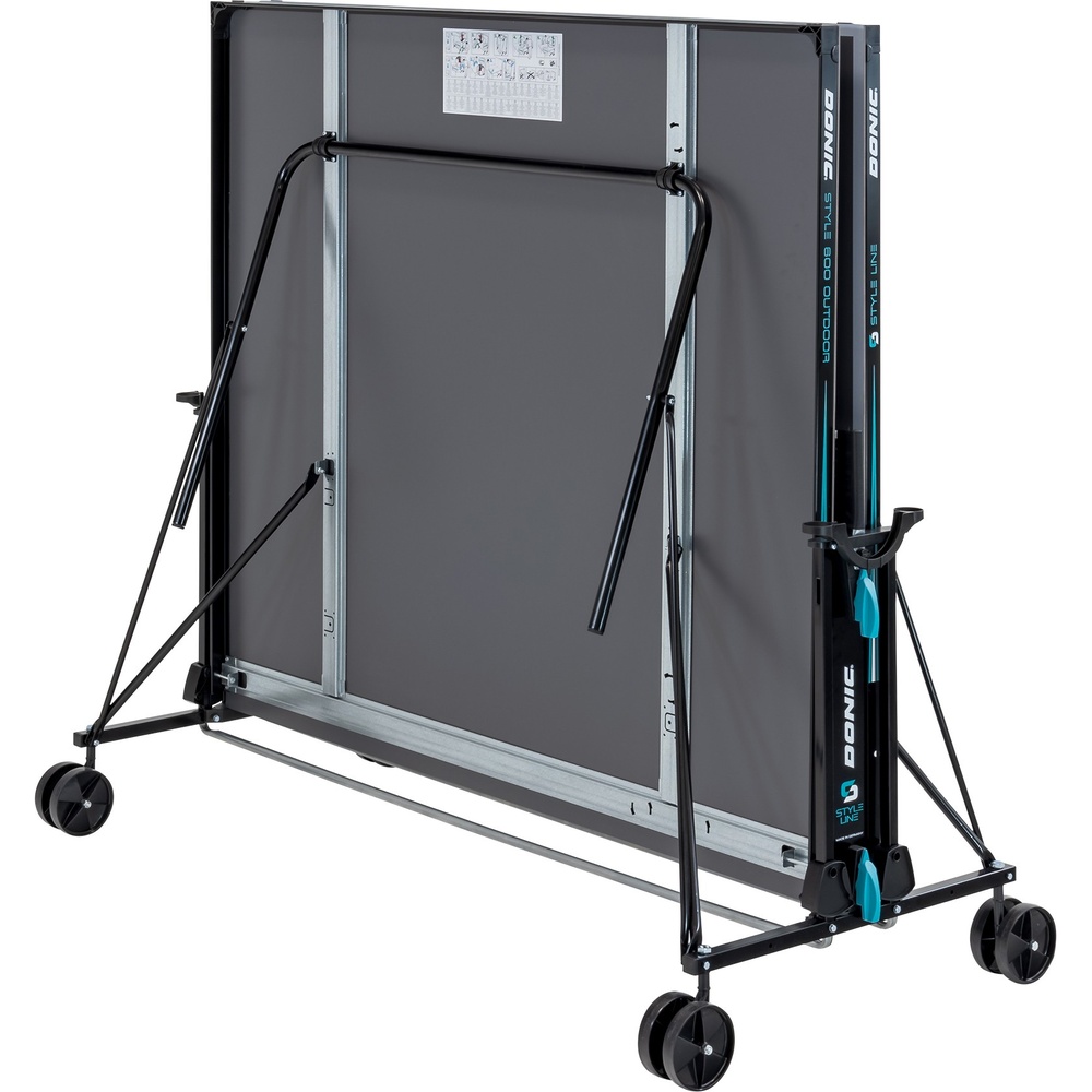 Стіл тенісний DONIC Outdoor Style 600 Anthracite (230216700) Вага 47