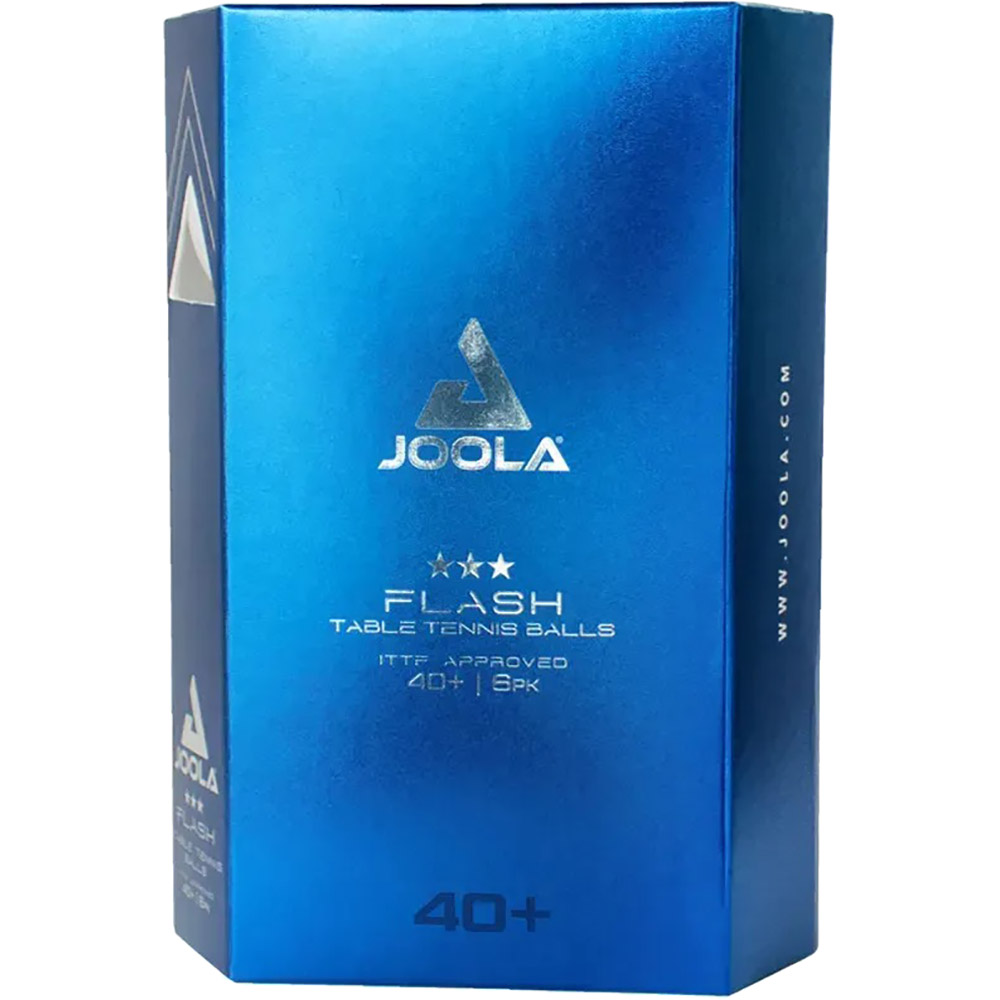 М'ячі для настільного тенісу JOOLA Flash 40+ White ITTF 6 шт (40041) Вид спорту, активності настільний теніс