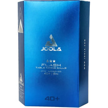 М'ячі для настільного тенісу JOOLA Flash 40+ White ITTF 6 шт (40041)