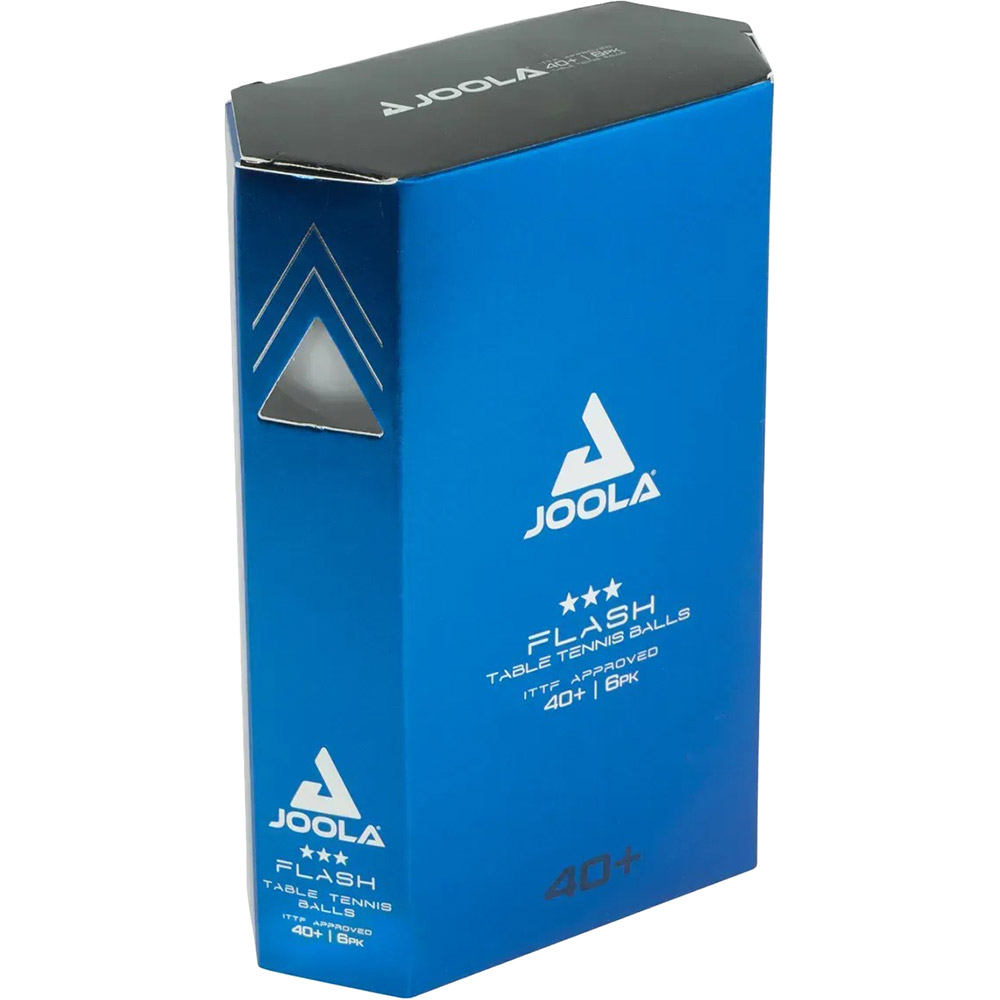 М'ячі для настільного тенісу JOOLA Flash 40+ White ITTF 6 шт (40041) Тип м'яч для настільного тенісу