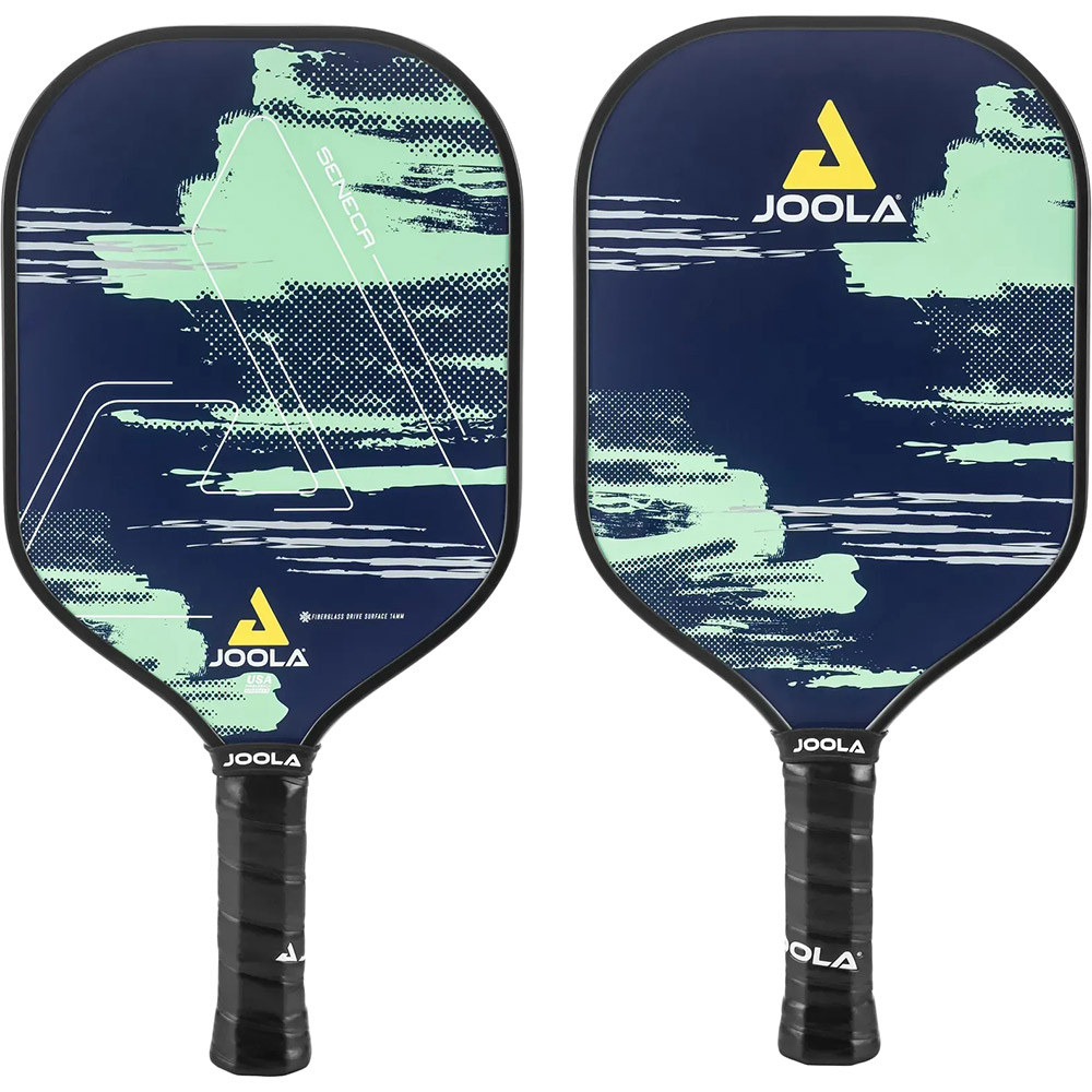 Ракетка для піклболу JOOLA Seneca FDS 14 (18533) Додатково Контроль: 89; Потужність: 93; Обертання: 90; Товщина ракетки: 14 мм; Довжина ракетки: 40,6 см; Ширина ракетки: 20 см; Довжина ручки ракетки: 12,7 см; Обхват ручки: 10,5 см