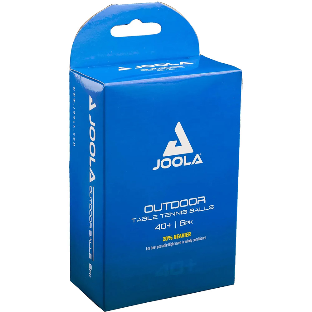 М'ячі для настільного тенісу JOOLA Outdoor ball 6 шт (42181) Вид спорту, активності настільний теніс