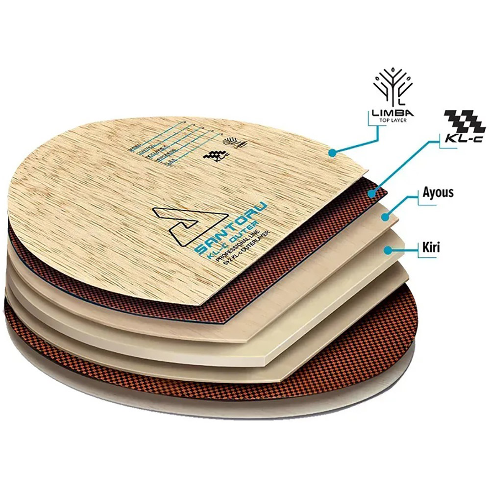Підстава для ракетки JOOLA Santoru KL-C Outer FL (65060) Тип основа для ракетки