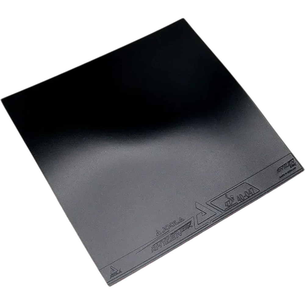Накладка для ракетки JOOLA Rhyzen ZGX 2.0 Black (70584) Додатково Тип накладки: гладкий; Товщина губки: 2 мм; Стиль гри: Атакуючий (OFF); Швидкість: 8/12; Обертання: 10/12; Траєкторія: 7/12; Точність: 8/12; Жорсткість: 56 ° (Hard, жорстка); Вага: 72 г