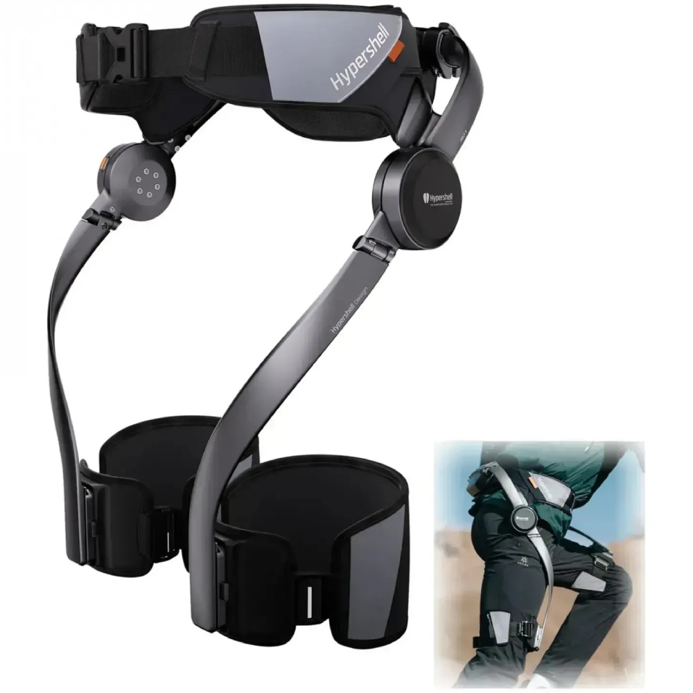 Екзоскелет HYPERSHELL X PRO Матеріал Алюмінієвий сплав, нержавіюча сталь, полімер з армуванням вуглецевим волокном