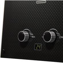 Проточный водонагреватель ZANUSSI GWH 10 Fonte Glass Carbon