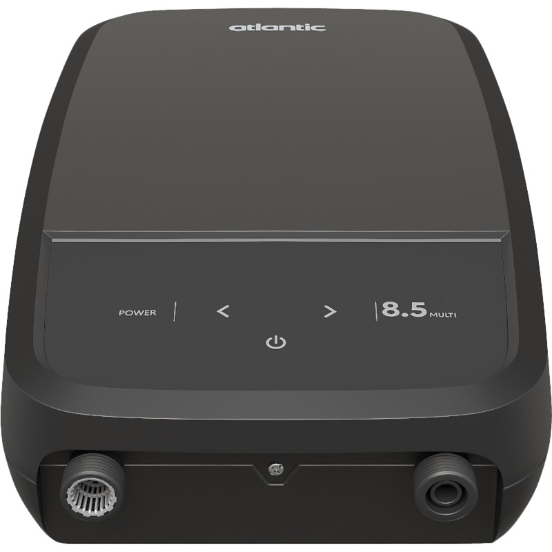 Проточный водонагреватель ATLANTIC Tempo Max Multi IECI-SW2C85 MP 8.5 kW Габариты 37.1 x 23 x 8.8