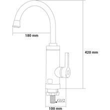 Проточный водонагреватель AQUATICA White (HZ-6B143W)