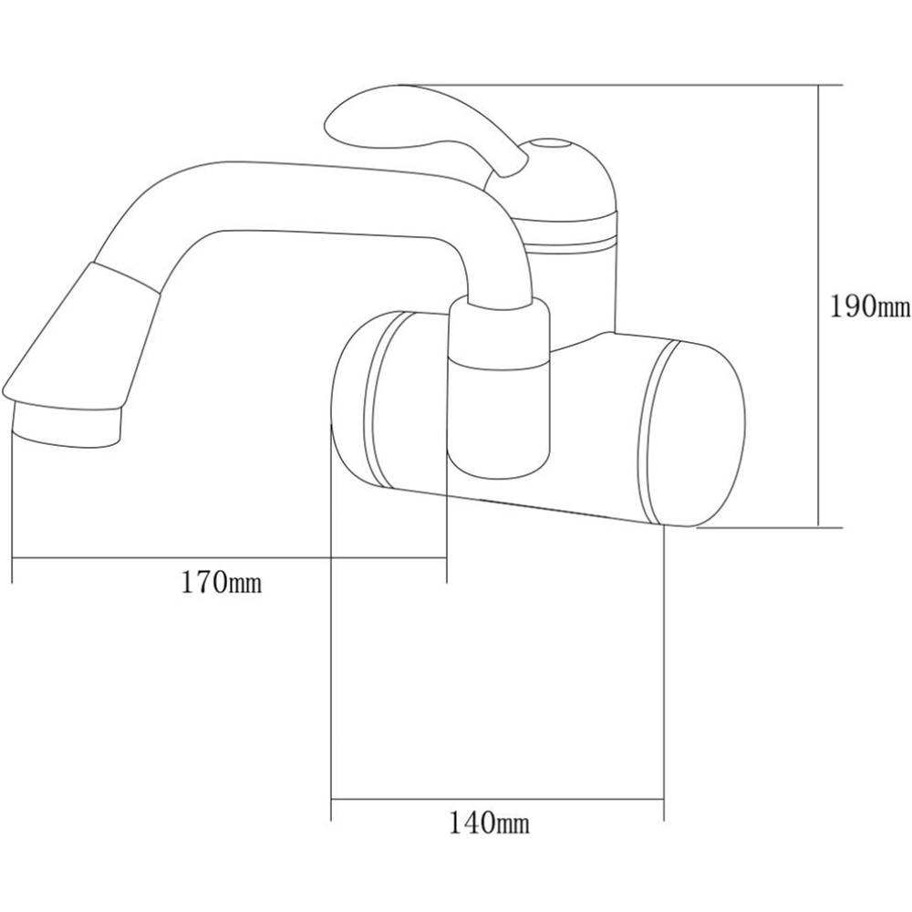 Проточный водонагреватель AQUATICA White (LZ-6A211W) Мощность 3000