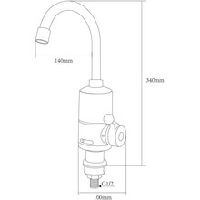 Проточный водонагреватель Aquatica NZ-6B112W (9797133)