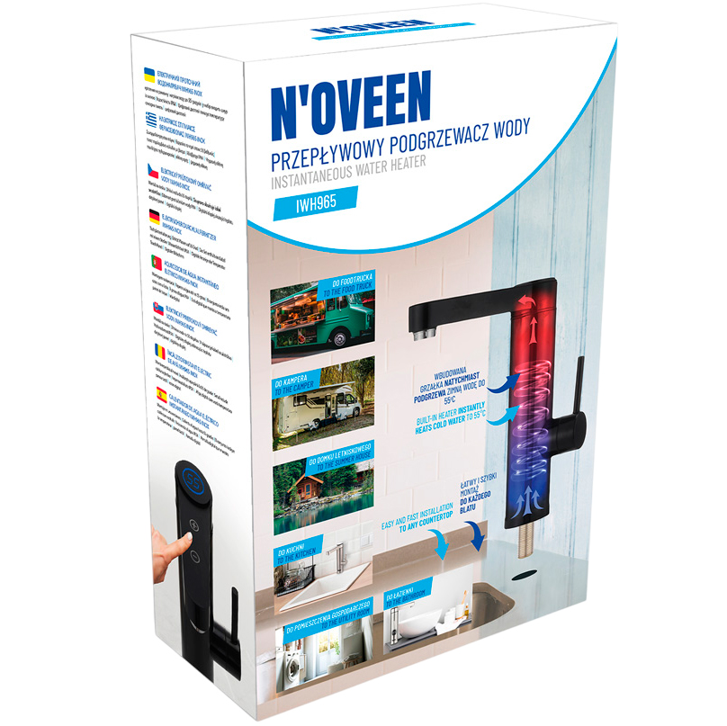 Фото Проточный водонагреватель NOVEEN IWH965 (76050)