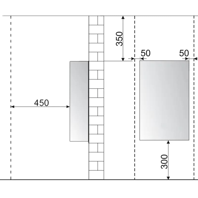 Газова стовпчик ARISTON FAST R ONM 11 NG UA Габарити 58 x 31 x 21