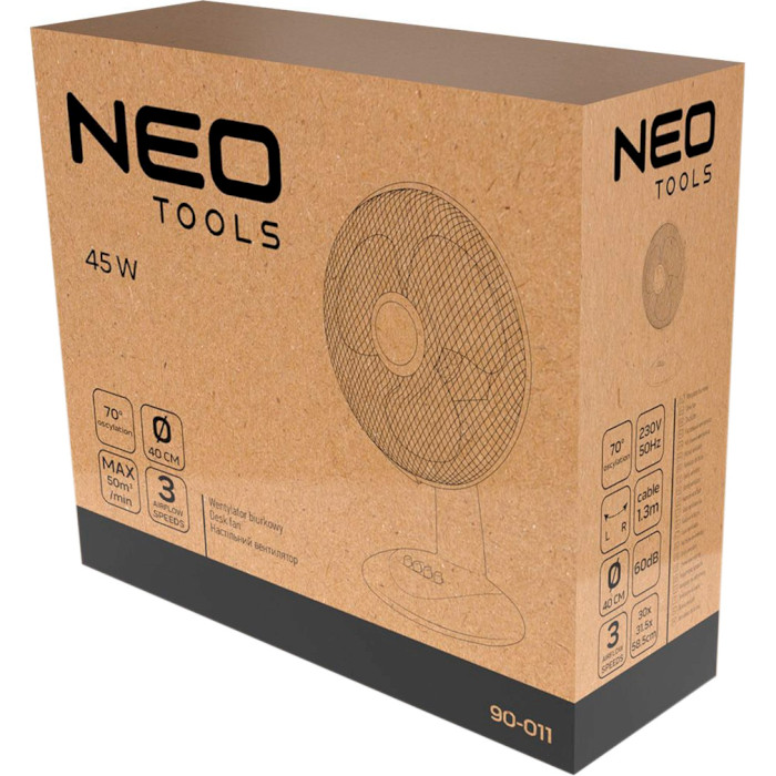 Фото Вентилятор NEO TOOLS 90-011 White