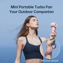 Вентилятор JISULIFE Handheld Fan Pro1 Pink