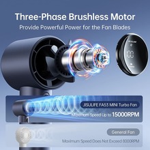 Вентилятор JISULIFE Handheld Fan Pro1 Grey