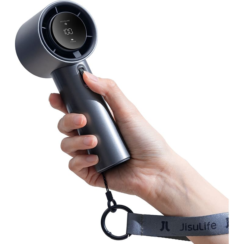 Вентилятор JISULIFE Handheld Fan Pro1 Grey Источник питания аккумуляторная батарея 