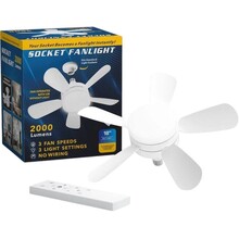 Лампа-вентилятор XOKO LED Socket Fanlight 2000 (XK-SFL-2000)