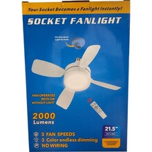 Лампа-вентилятор XOKO LED Socket Fanlight 2000 (XK-SFL-2000)
