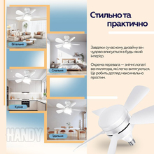 Лампа-вентилятор XOKO LED Socket Fanlight 2000 (XK-SFL-2000)