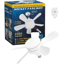 Лампа-вентилятор XOKO LED Socket Fanlight 2000 (XK-SFL-2000)