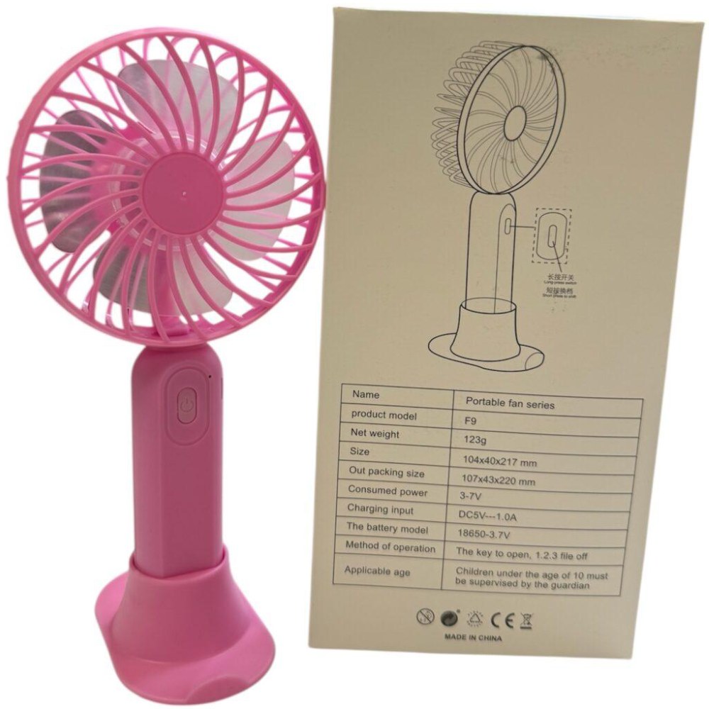 Внешний вид Вентилятор XOKO F9 / Fan XOKO F9 pink (XK-F9-PN)