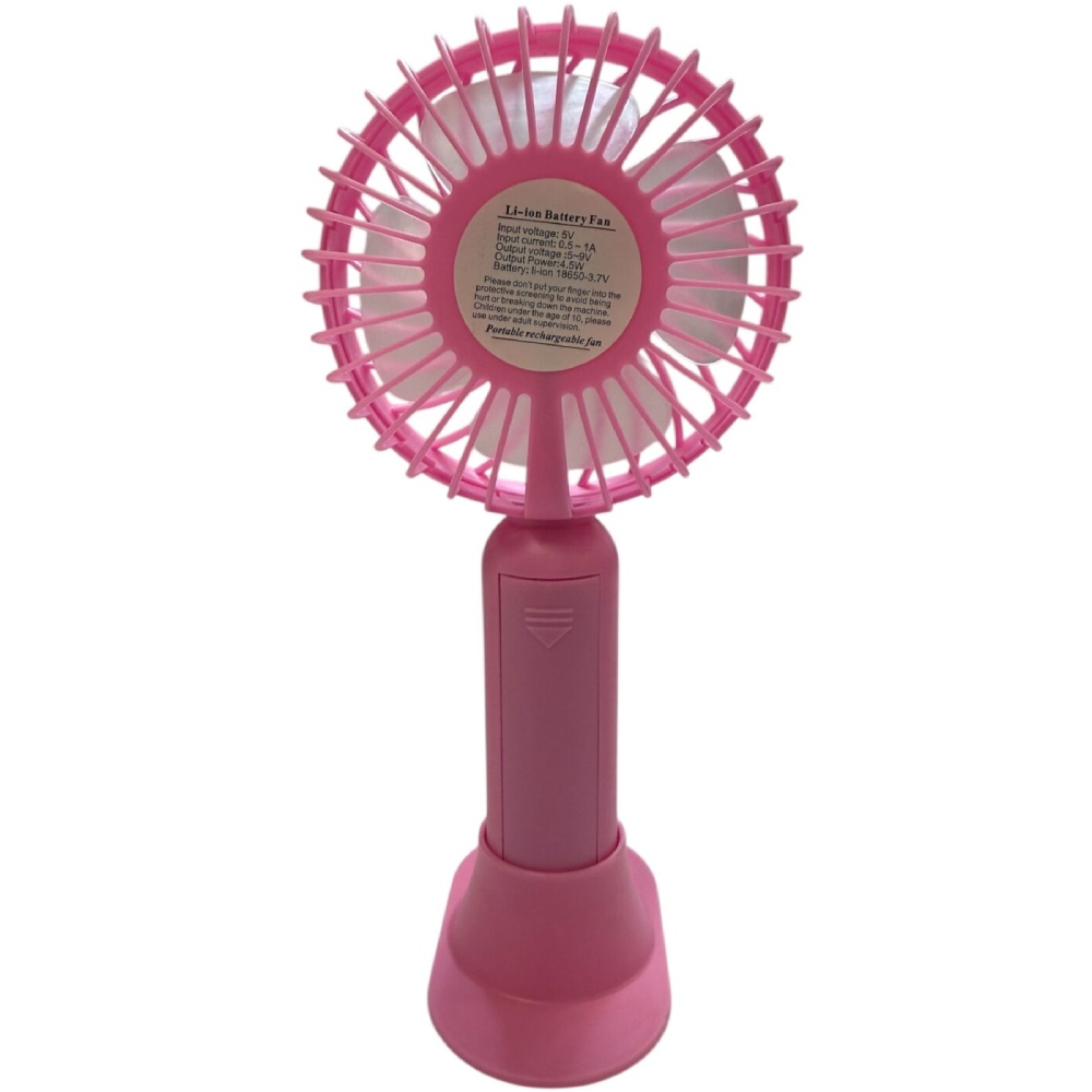 Вентилятор XOKO F9 / Fan XOKO F9 pink (XK-F9-PN) Источник питания аккумуляторная батарея 
