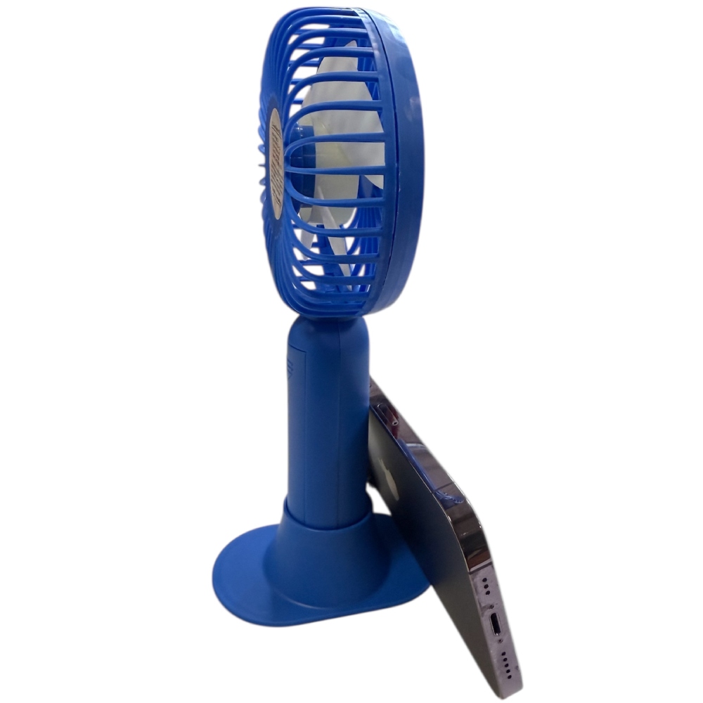 Вентилятор XOKO F9 / Fan XOKO F9 blue (XK-F9-BL) Джерело живлення акумуляторна батарея 
