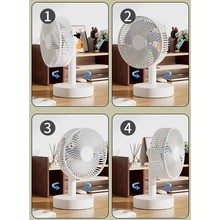 Вентилятор JILE Desktop small fan F29C White