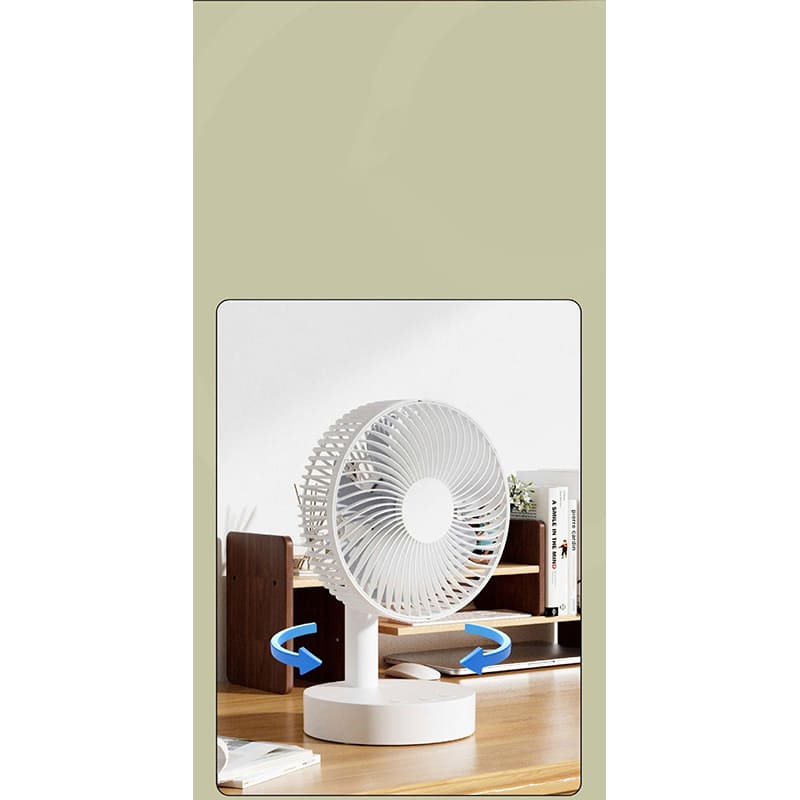 В Україні Вентилятор JILE Desktop small fan F29C White