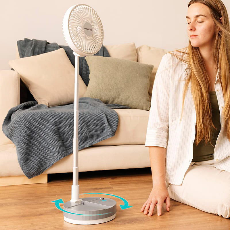 Вентилятор CECOTEC EnergySilence 800 FoldAir Portable Control (CCTC-08225) Джерело живлення акумуляторна батарея 