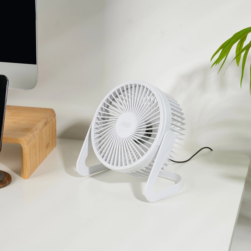 Вентилятор XO MF90 White Джерело живлення від USB