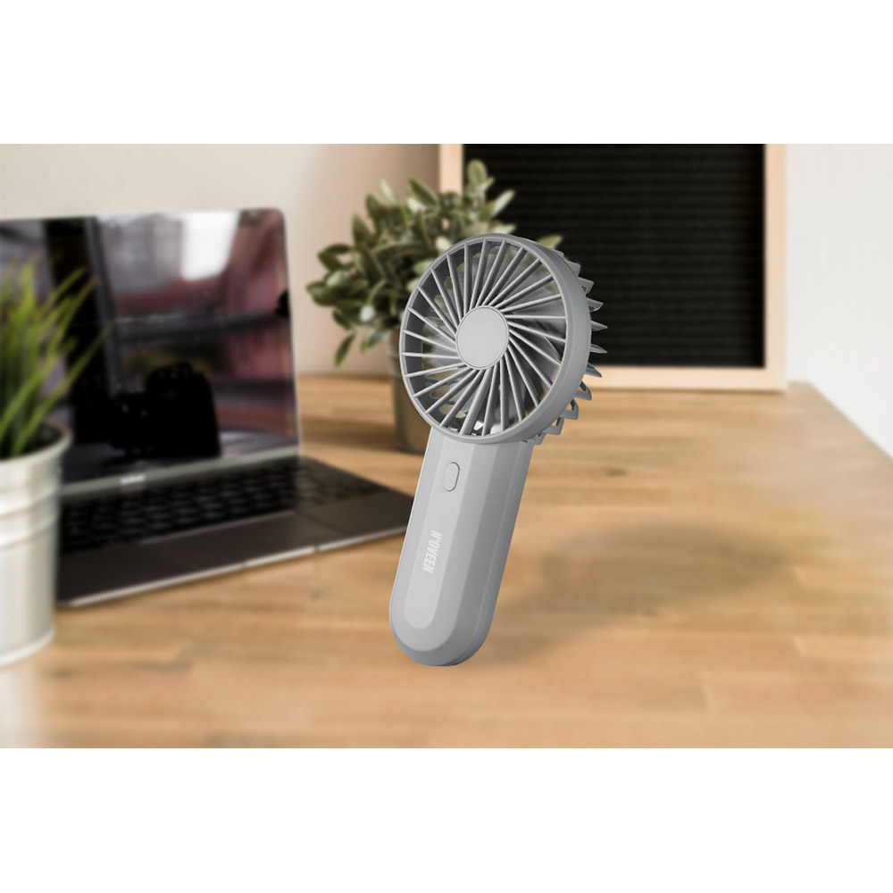Вентилятор портативний NOVEEN F220 Grey (RL078934) Потужність 5