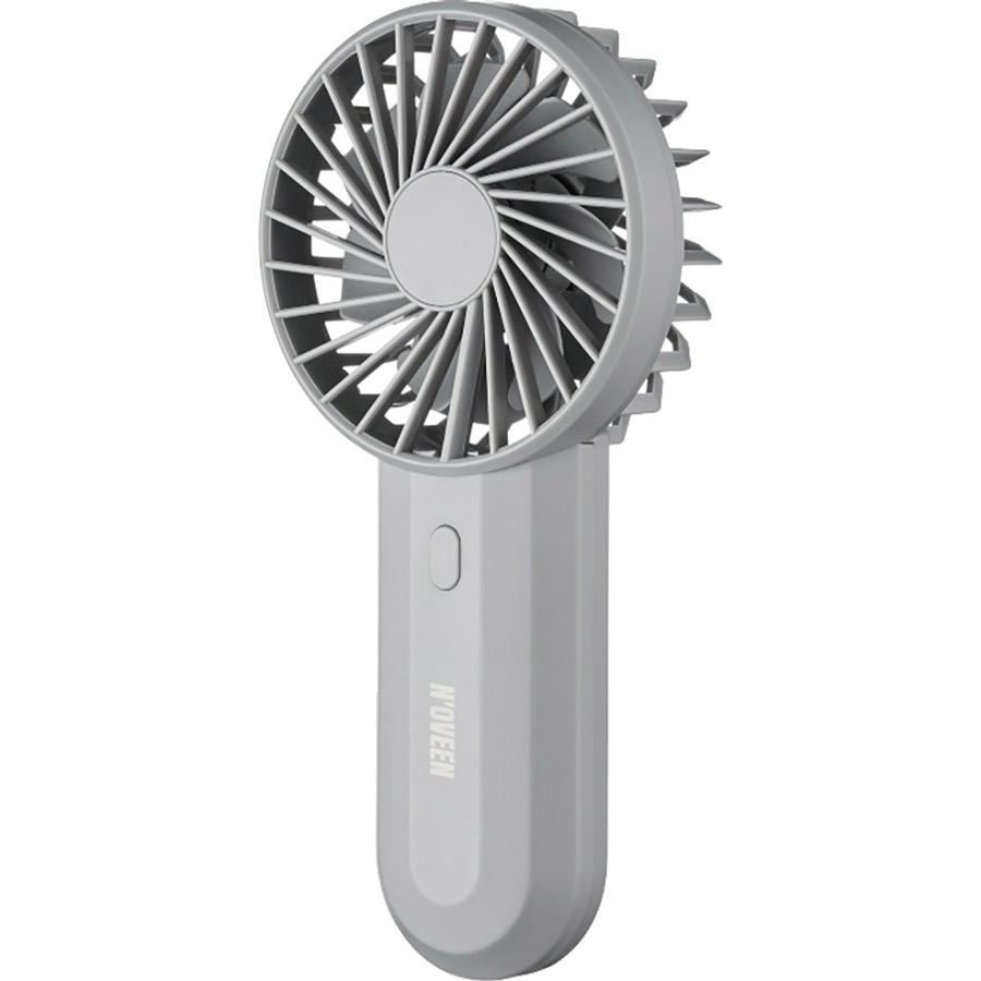 Вентилятор портативний NOVEEN F220 Grey (RL078934) Вид осьовий