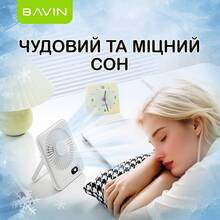 Вентилятор BAVIN BF-006 Ultra-Thin FUN 3500RPM Violet (BF-006 VL)
