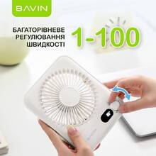 Вентилятор BAVIN BF-006 Ultra-Thin FUN 3500RPM Violet (BF-006 VL)