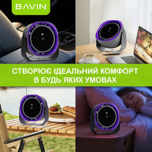 Вентилятор BAVIN BF-005 High-Speed FUN 3000RPM Black-Purple