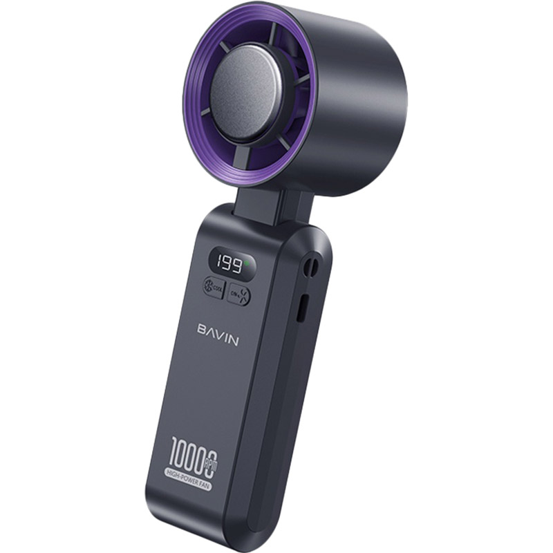 Вентилятор Bavin BF-004 ICE CUBE TURBO FUN 10000RPM Black-purple