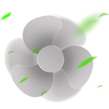 Вентилятор JILE Desktop small fan 01 White
