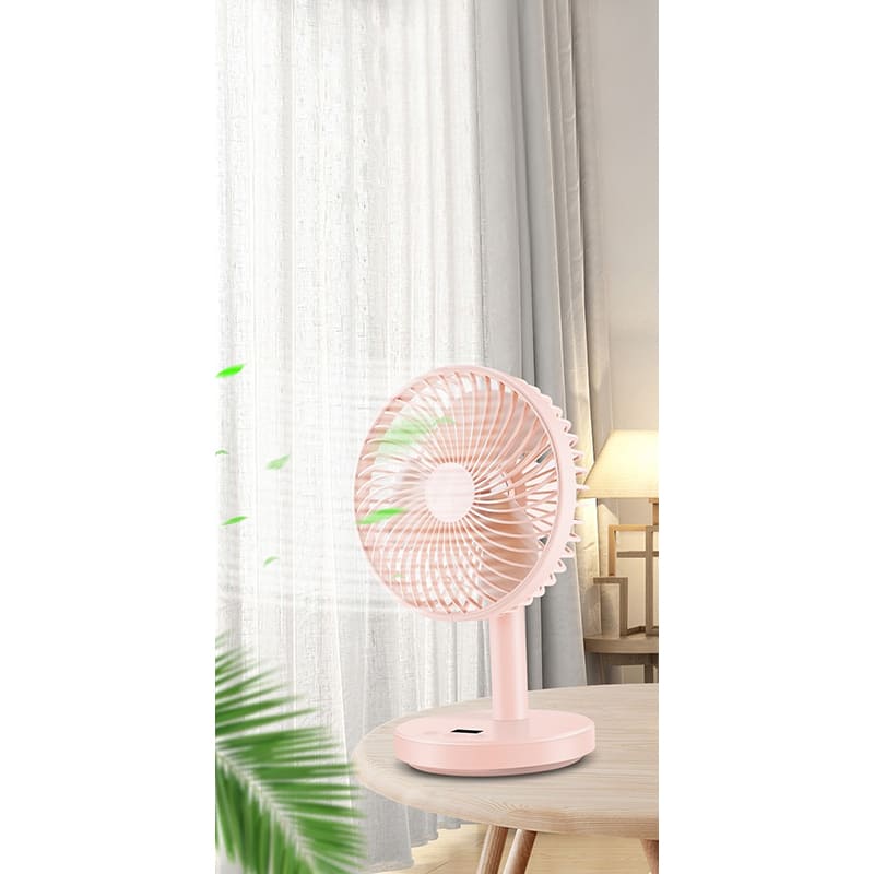 Вентилятор JILE Desktop small fan 01 White Вид осевой