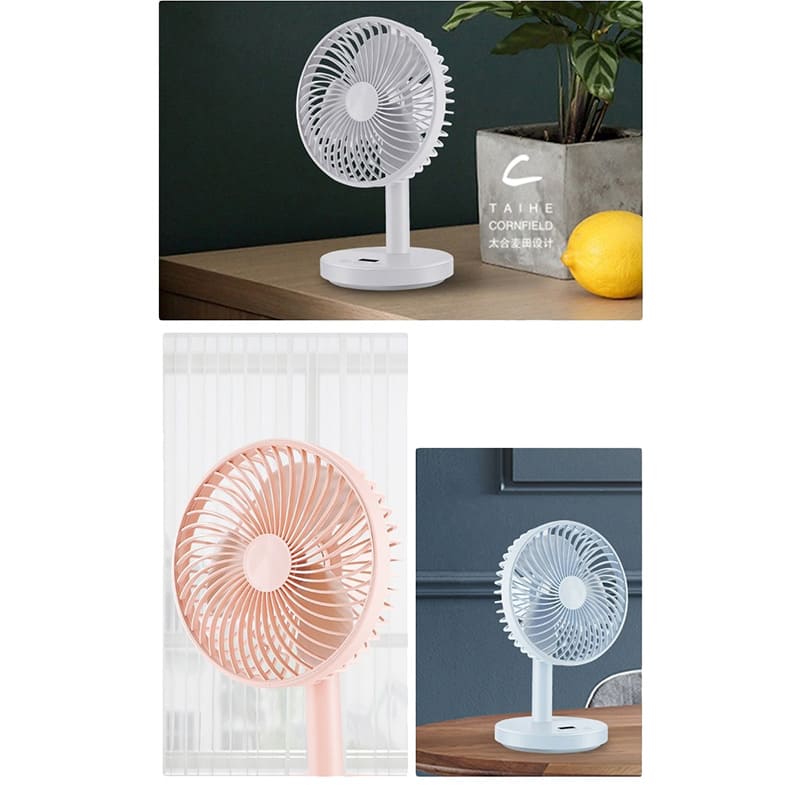 Фото Вентилятор JILE Desktop small fan 01 White