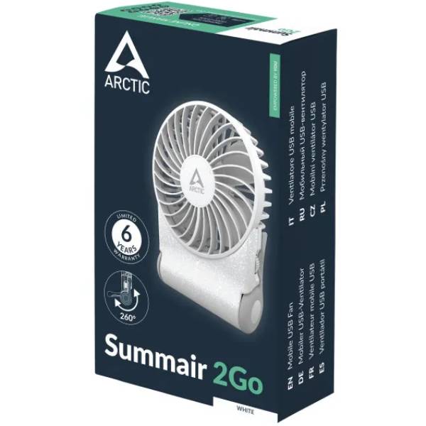 Заказать Вентилятор ARCTIC Summair 2Go White