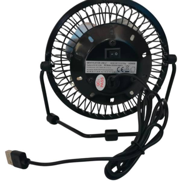 Внешний вид Вентилятор VOLTENO USB Volteno VO0659 Black