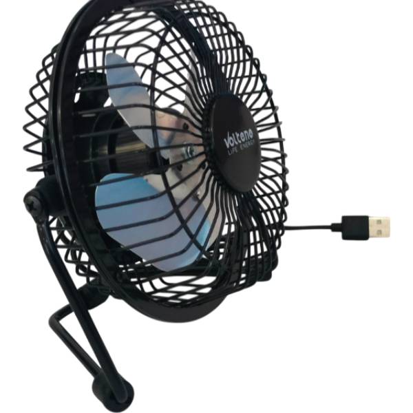 Вентилятор VOLTENO USB Volteno VO0659 Black Источник питания от USB