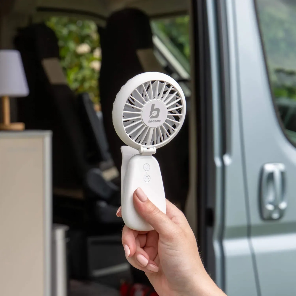 Вентилятор BO-CAMP Mini Fan With Clamp White (8520960) Вентилятор BO-CAMP Mini Fan With Clamp White (8520960) Джерело живлення акумуляторна батарея