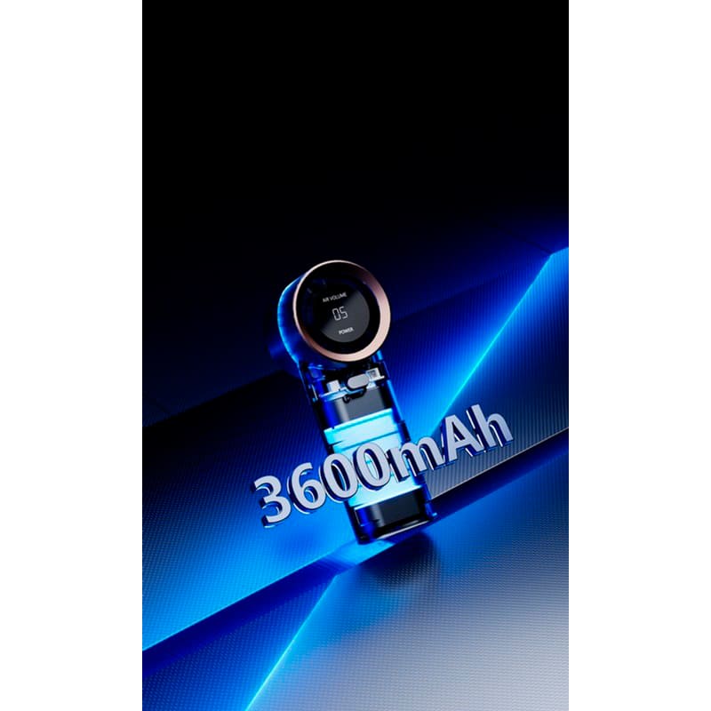 Вентилятор SOTHING Xiaomi Portable Handheld Fan Chime Pro Beige (DSHJ-S-2128) Вид осевой