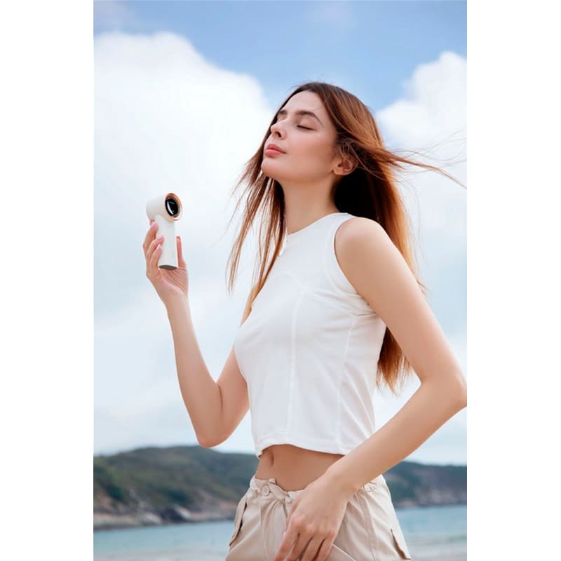 Вентилятор SOTHING Xiaomi Portable Handheld Fan Chime Pro Beige (DSHJ-S-2128) Оснащение дисплей