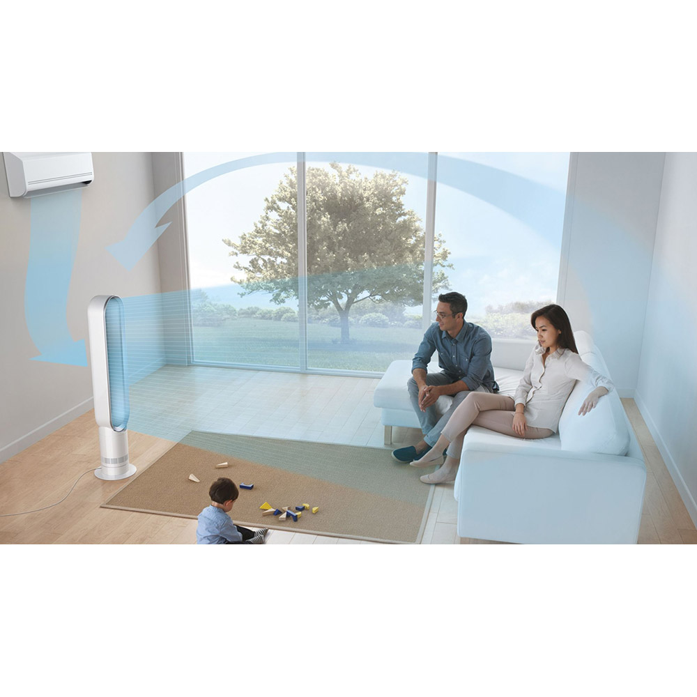 Фото Вентилятор DYSON АМ07 Tower Fan EU Wh/Sv (300912-01)