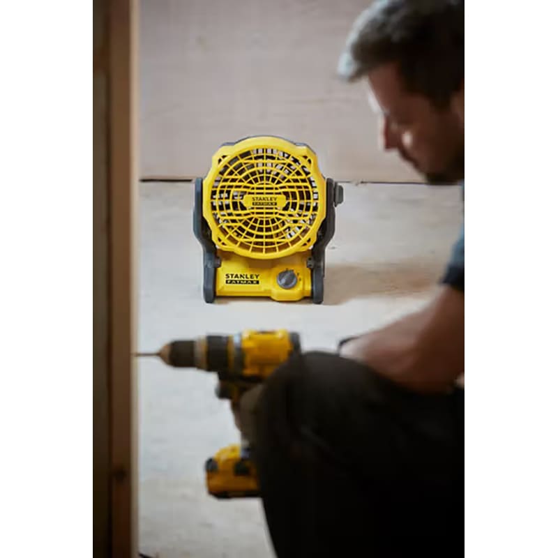 Внешний вид Вентилятор STANLEY FATMAX V20 без АКБ и ЗУ (SFMCE001B)